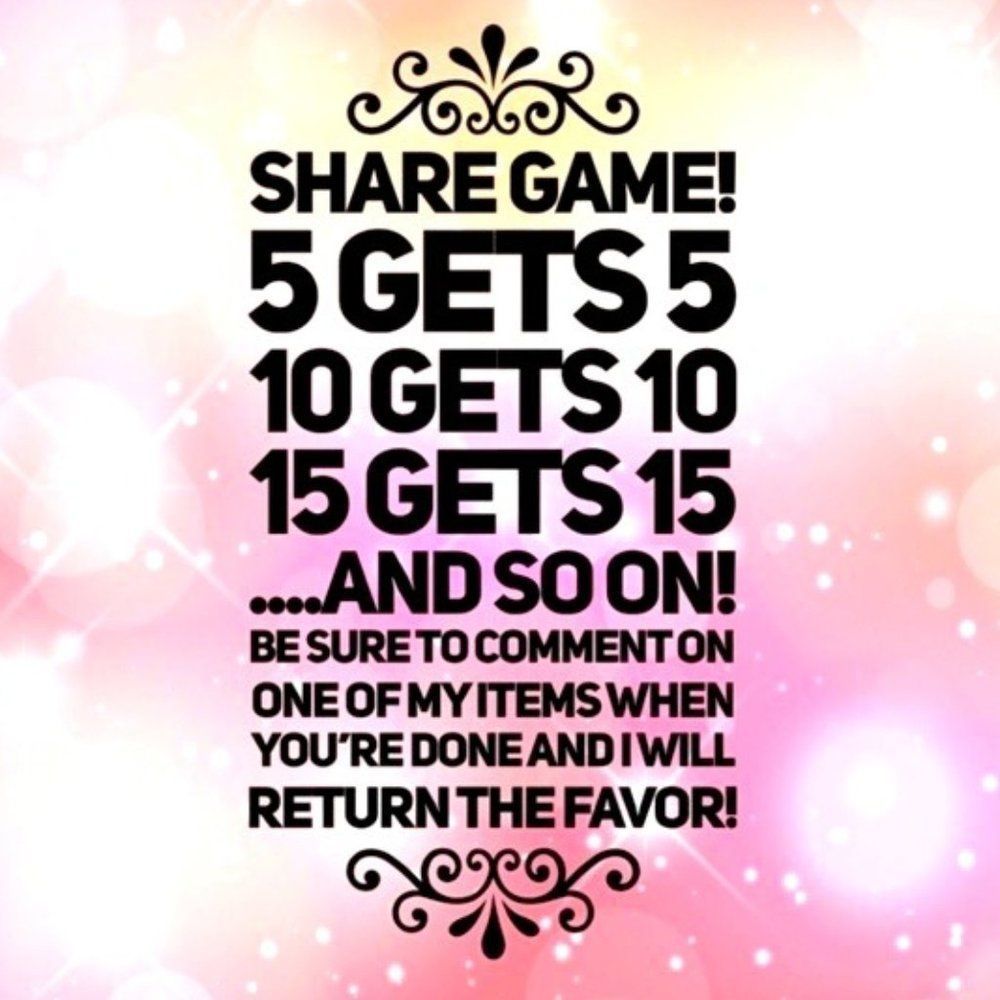 Shares For Shares | Follow Game | Help me Reach my GOAL of 1 Million Followers!